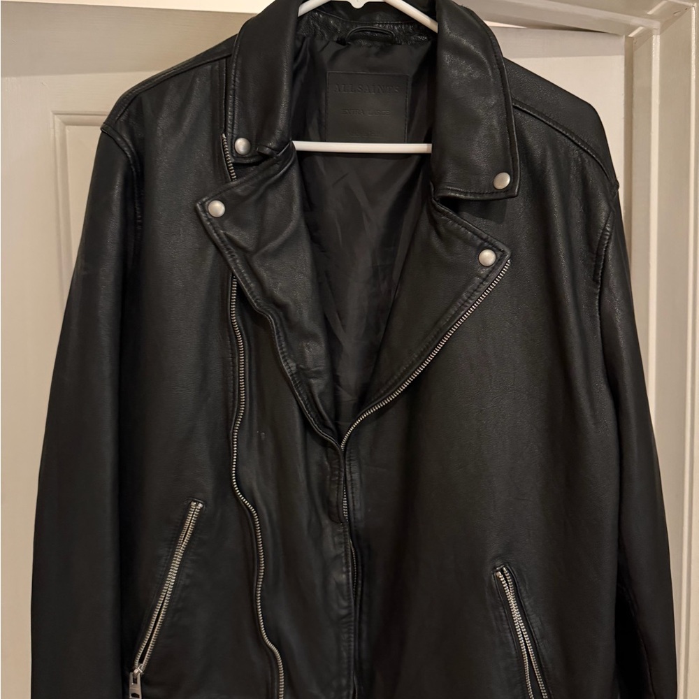 All Saints Black Biker Jacket